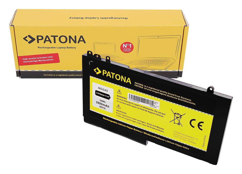 PATONA Battery for Dell Latitude Series E5270 12 12 5000 Series-E5270 12-E5270 0RDRH9 NGGX5 RDRH9
