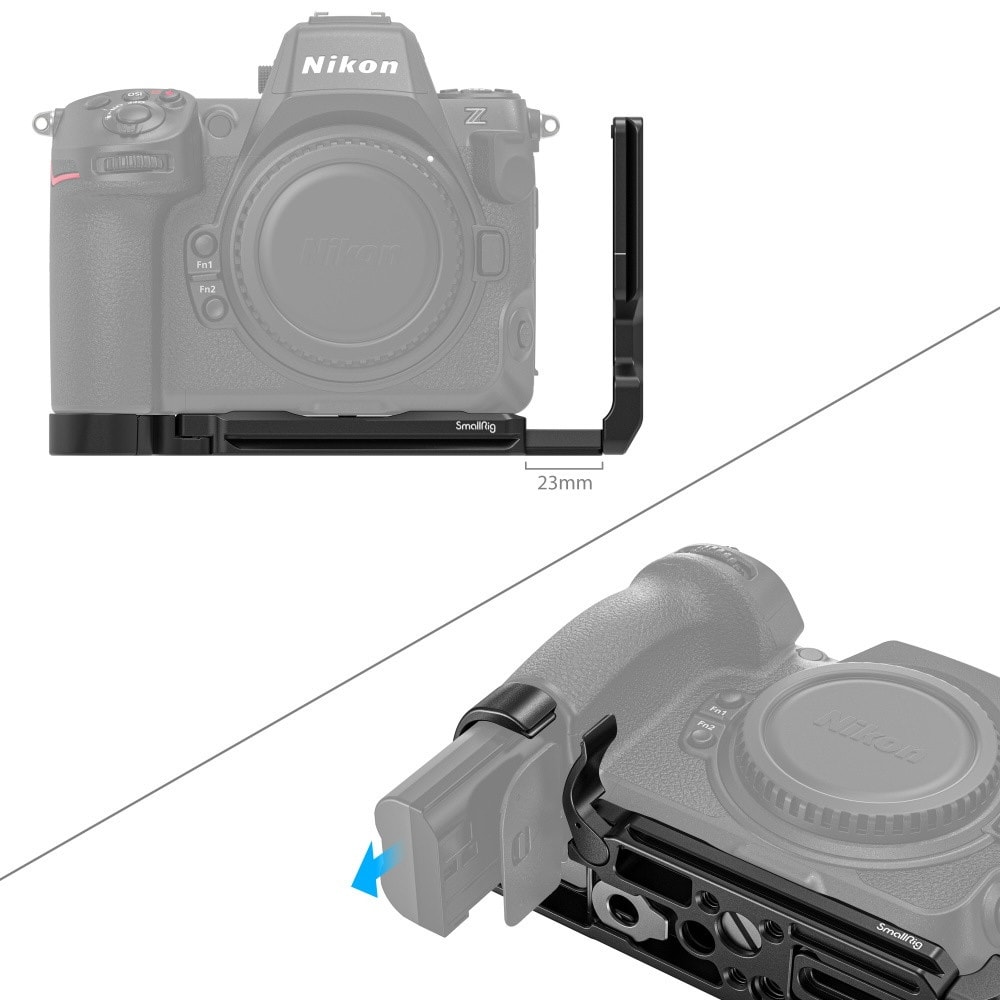 Uchwyt kątowy SmallRig L do Nikon Z8 3942