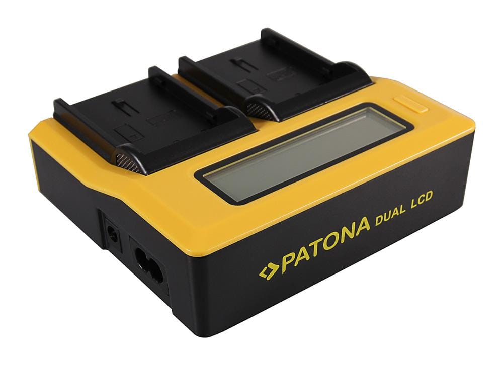 PATONA Carregador USB Dual LCD para Pentax D Li90 D‑Li90 PATONA Carregador USB Dual LCD para Pentax D Li90 D‑Li90