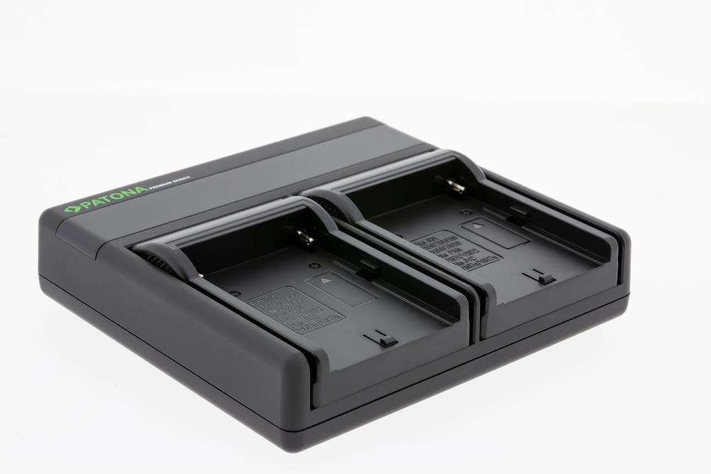 PATONA Premium Dual PD Performance Ładowarka do Sony NP-FM50 z wejściem/wyjściem USB‑C