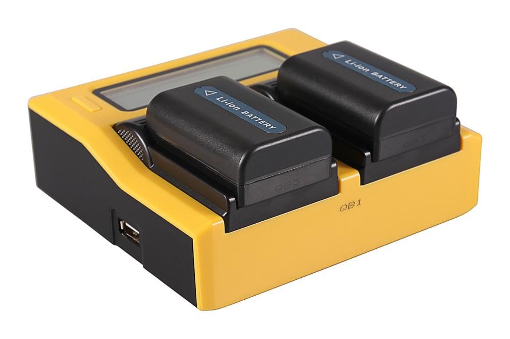 PATONA Dual LCD USB Charger for Sony NP-FM50 VW-VBD1 BN-V607U PATONA Dual LCD USB Charger for Sony NP-FM50 VW-VBD1 BN-V607U
