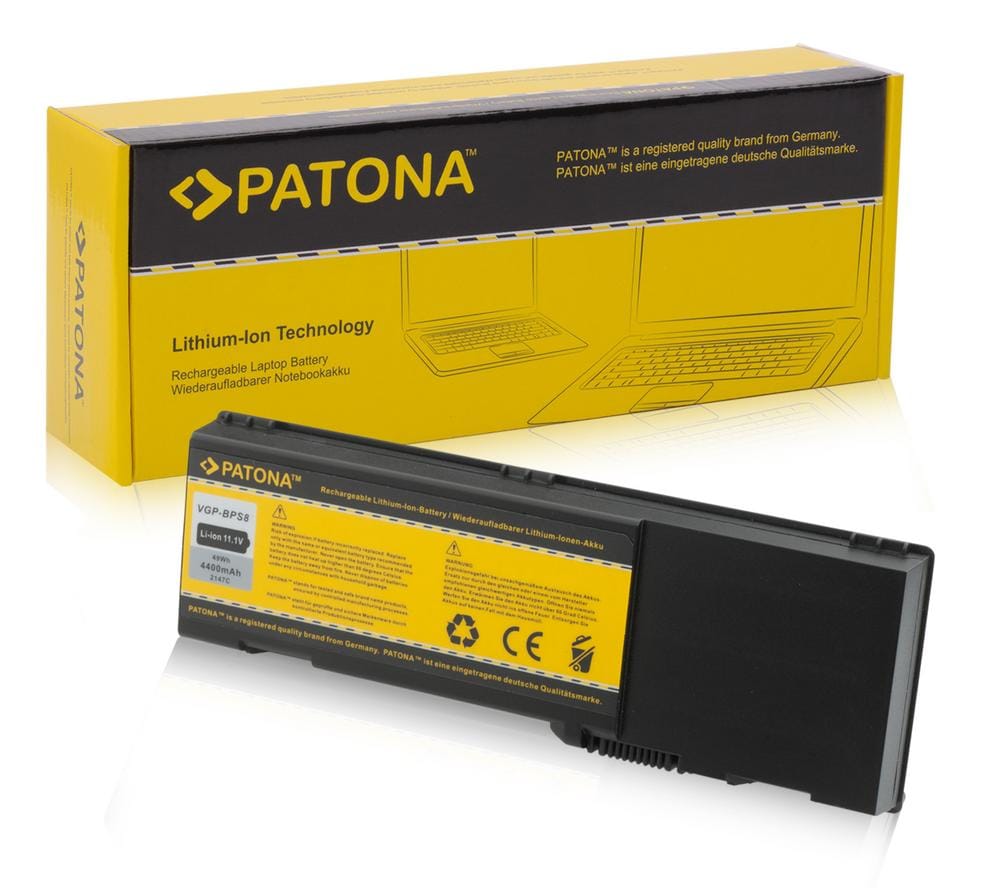 PATONA Battery for Dell Inspiron 6400 E1501 Latitude 131L 4400mAh PATONA Battery for Dell Inspiron 6400 E1501 Latitude 131L 4400mAh