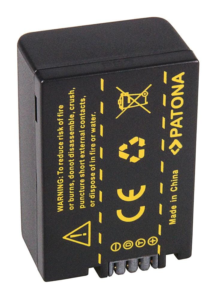 PATONA Batteria per Panasonic DMC-FZ40 FZ45 FZ48 FZ100 BMB9
