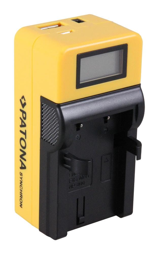 Carregador USB sincronizado PATONA para Nikon ENEL1 EN-EL1 com ecrã LCD Carregador USB sincronizado PATONA para Nikon ENEL1 EN-EL1 com ecrã LCD