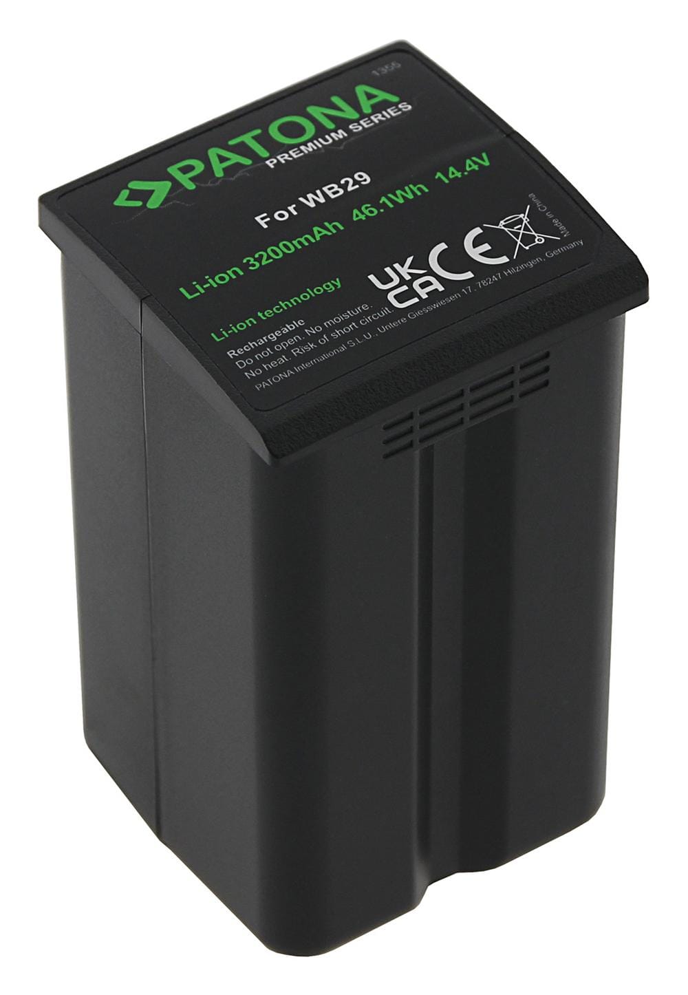 PATONA Batería Premium para Godox AD200 AD200Pro AD300Pro X200 WB29 Flash de estudio Celdas LG