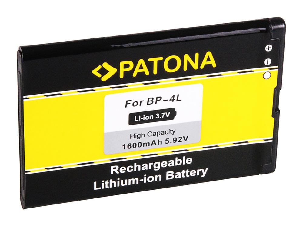 PATONA Battery for Nokia BP-4L BP-4C 6650 E6-00 E52 E61i E63 E71 E72 E90 PATONA Battery for Nokia BP-4L BP-4C 6650 E6-00 E52 E61i E63 E71 E72 E90