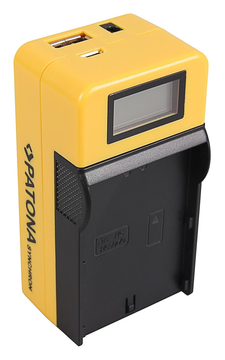 PATONA Synchron Carregador USB para JVC SSL-75 SSL-JVC50 SSL-JVC75 HM600 HM650 com ecrã LCD PATONA Synchron Carregador USB para JVC SSL-75 SSL-JVC50 SSL-JVC75 HM600 HM650 com ecrã LCD