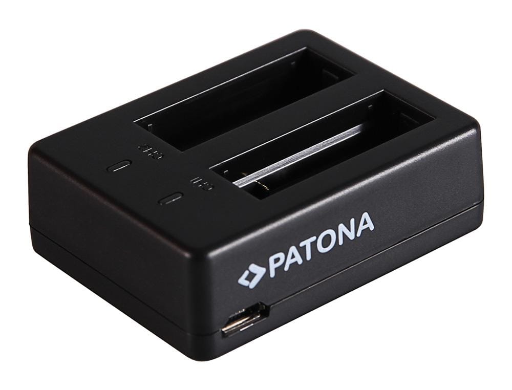PATONA Carregador Rápido Dual para SJCAM SJ7 Star com Cabo Micro-USB PATONA Carregador Rápido Dual para SJCAM SJ7 Star com Cabo Micro-USB
