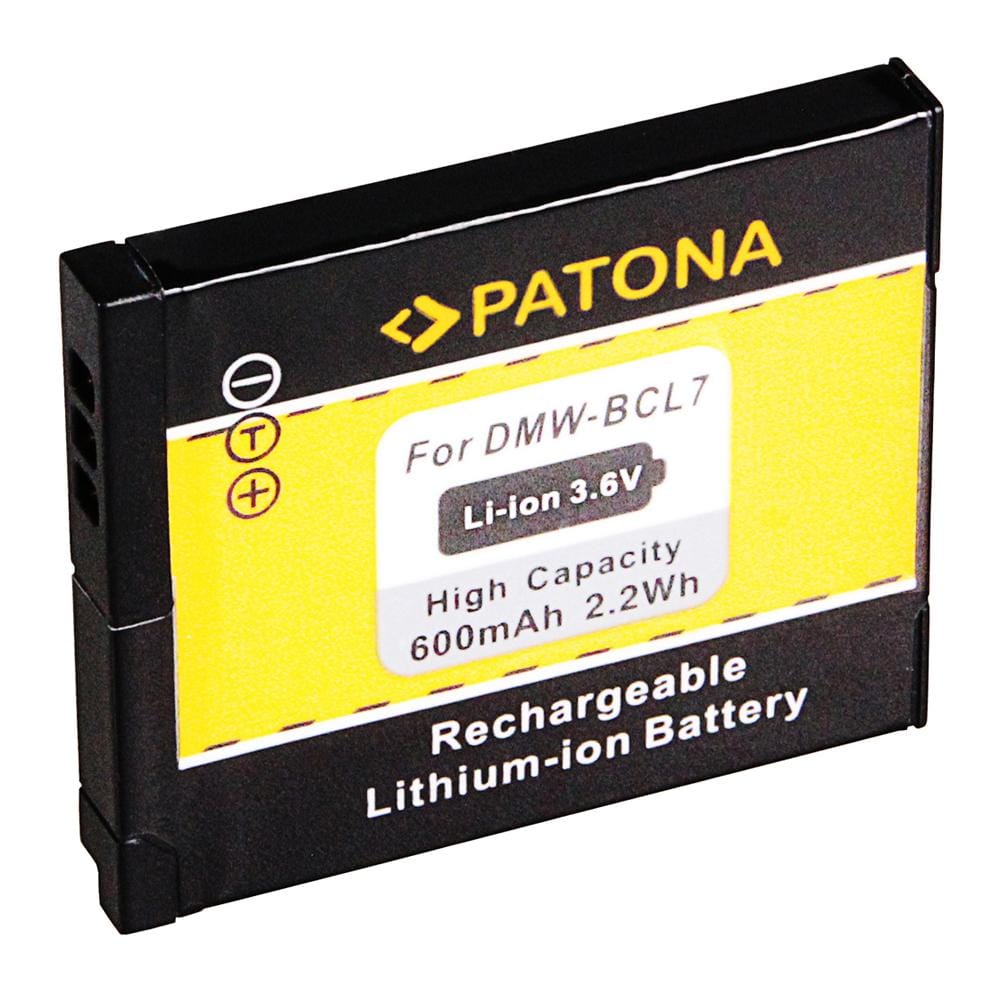PATONA batteria per Panasonic DMW-BCL7E SZ9 SZ3 XS1 FS50 FH50 F5 BCL7