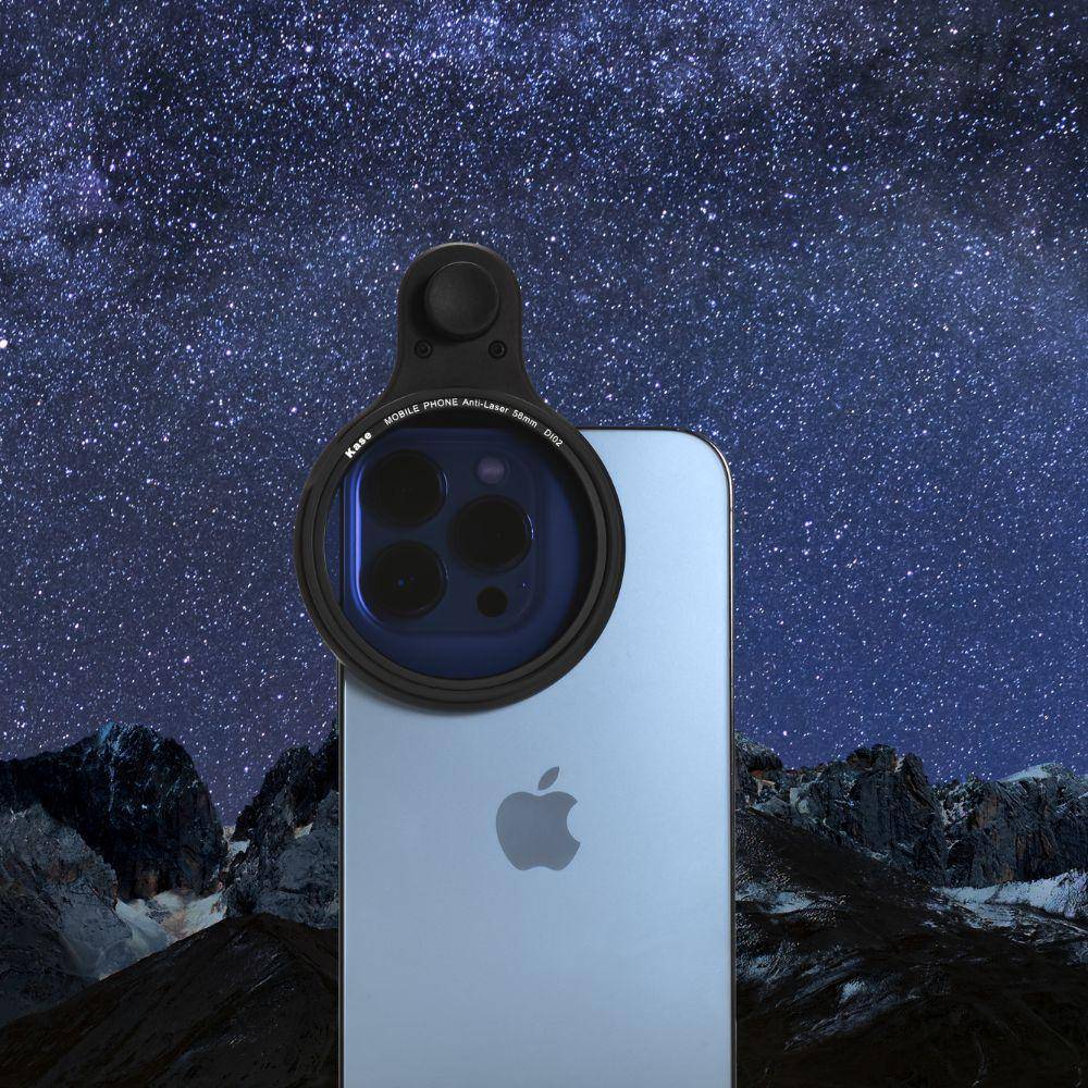 Smartphone Magnetic Anti Laser Filter 58mm with Magnetic Clip Smartphone Magnetic Anti Laser Filter 58mm with Magnetic Clip