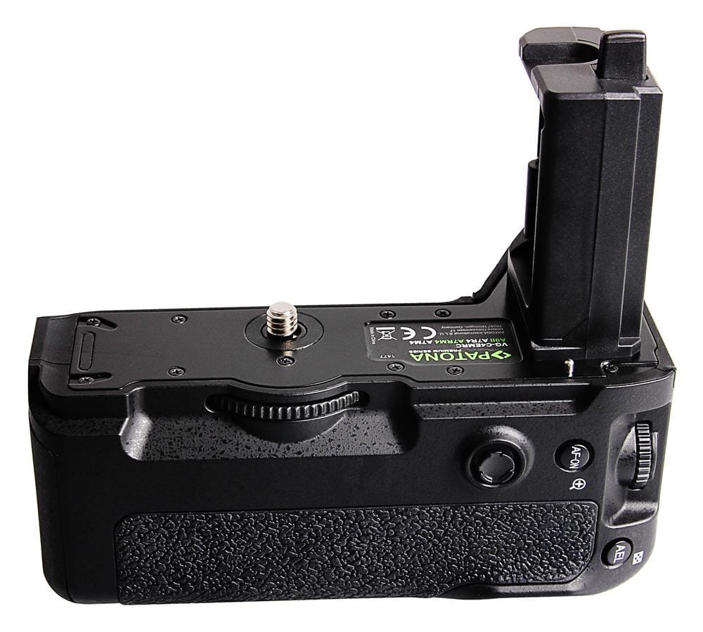 PATONA Premium Grip de Bateria VG-C4EMRC Sony A9II A7IV A7RIV para 2 x baterias NP-FZ100 incl. controle remoto PATONA Premium Grip de Bateria VG-C4EMRC Sony A9II A7IV A7RIV para 2 x baterias NP-FZ100 incl. controle remoto