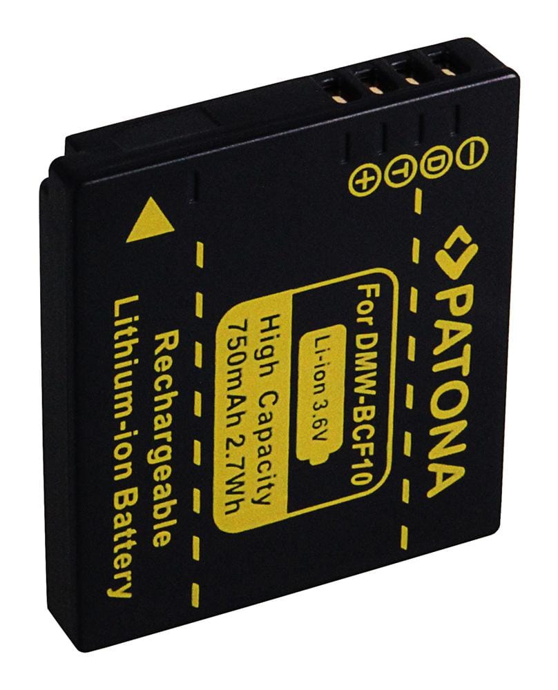 PATONA batteria per Panasonic DMC-FT1 FS7 FS25 FX40 FX550 PATONA batteria per Panasonic DMC-FT1 FS7 FS25 FX40 FX550