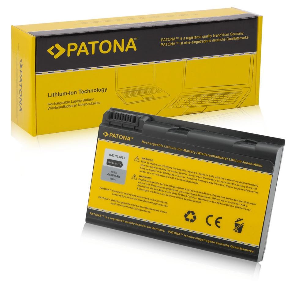 PATONA Battery for Acer Aspire 3100 3103 3104 3692 3693 3694 4.4 Ah