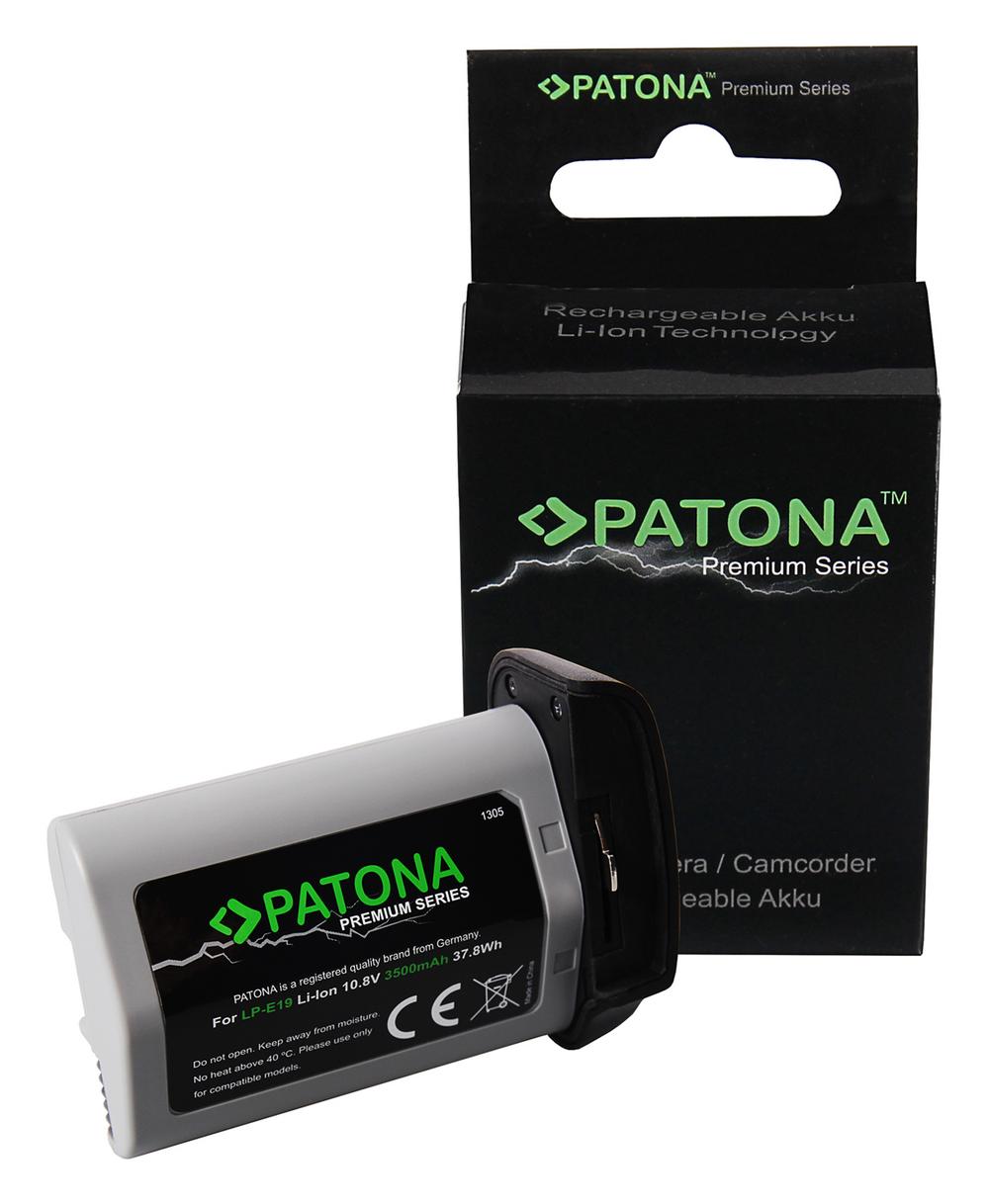 PATONA Premium Battery for Canon LP‑E19 EOS‑1Ds Mark III EOS‑1D Mark III EOS‑1D Mark IV EOS‑1D X (LG Cells) PATONA Premium Battery for Canon LP‑E19 EOS‑1Ds Mark III EOS‑1D Mark III EOS‑1D Mark IV EOS‑1D X (LG Cells)