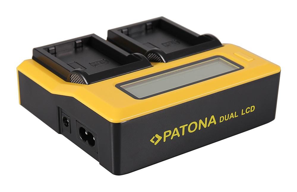 PATONA Caricatore USB Dual LCD per Nikon ENEL9 EN-EL9