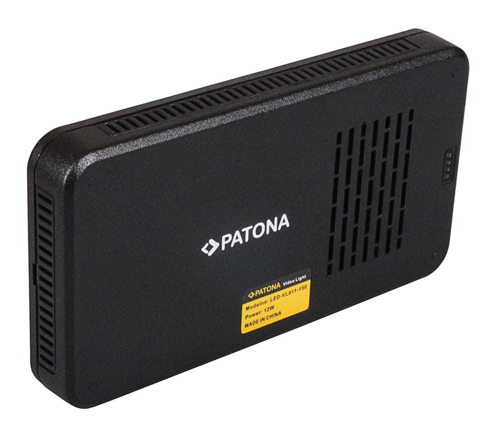 PATONA Profesjonalne światło fotograficzne dimmerowalne uniwersalne LED LED-VL011 dla kamer akcji GoPro Hero Camcorder DSLR