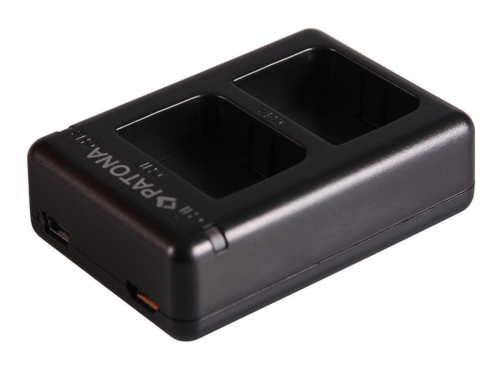 Carregador rápido dual PATONA para Garmin Virb XE GMICP902624 com cabo Micro-USB Carregador rápido dual PATONA para Garmin Virb XE GMICP902624 com cabo Micro-USB