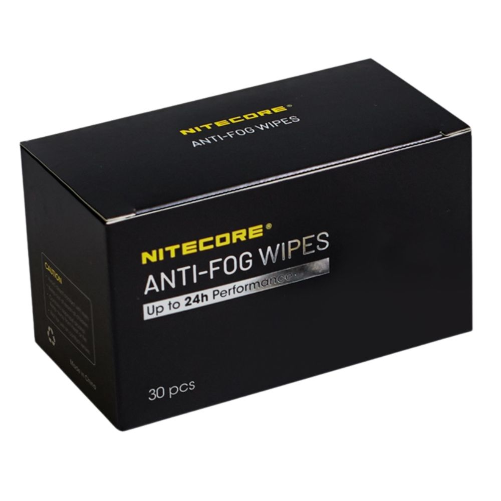 Chiffons antibuée Nitecore pour lentilles et filtres 30 pièces/boîte Chiffons antibuée Nitecore pour lentilles et filtres 30 pièces/boîte