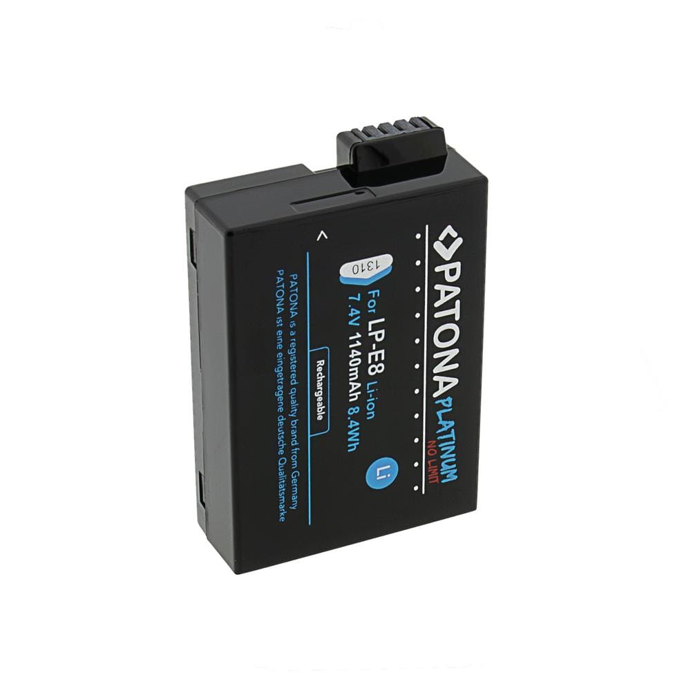 PATONA Platinum Bateria para Canon EOS 550D 600D 650D 700D LPE8 LP-E8 LP-E8+ PATONA Platinum Bateria para Canon EOS 550D 600D 650D 700D LPE8 LP-E8 LP-E8+