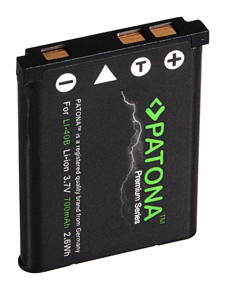 PATONA Premium Batteria per Olympus Li40B Olympus mju 700 720SW 725SW 730 PATONA Premium Batteria per Olympus Li40B Olympus mju 700 720SW 725SW 730