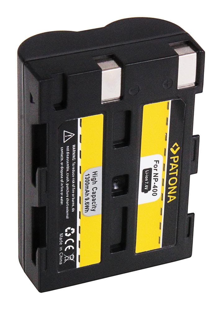 Batteria PATONA per Minolta NP-400 Dimage A1 Dimage A2 Dynax 5D Dynax 7D