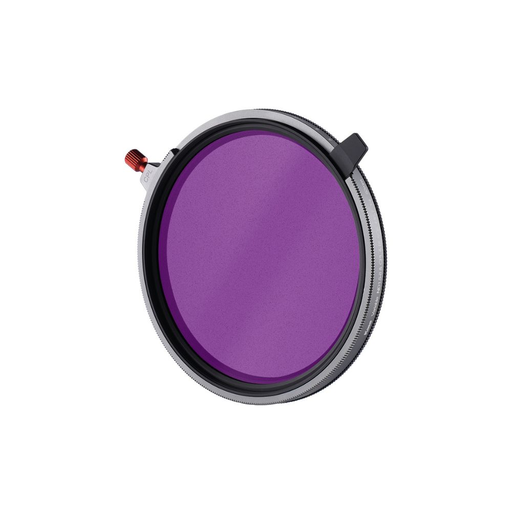 ROUND Variable screw-in VND with CPL & Black Mist 1.5-8 Stops 3in1 round filter incl. lens cap