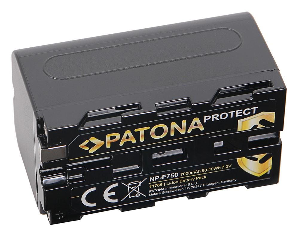 PATONA PROTECT Batería para Sony NP-F550, NP-F330, NP-F530, NP-F750, NP-F930, NP-F920 PATONA PROTECT Batería para Sony NP-F550, NP-F330, NP-F530, NP-F750, NP-F930, NP-F920