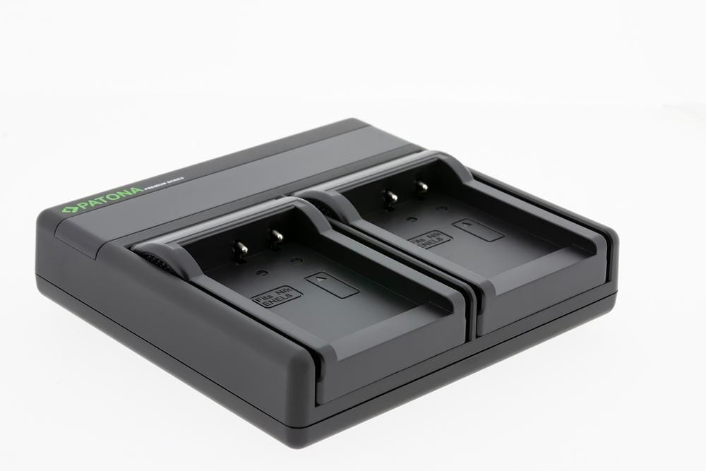 PATONA Premium Dual PD Performance Charger for Nikon EN‑EL8 with USB‑C Input/Output