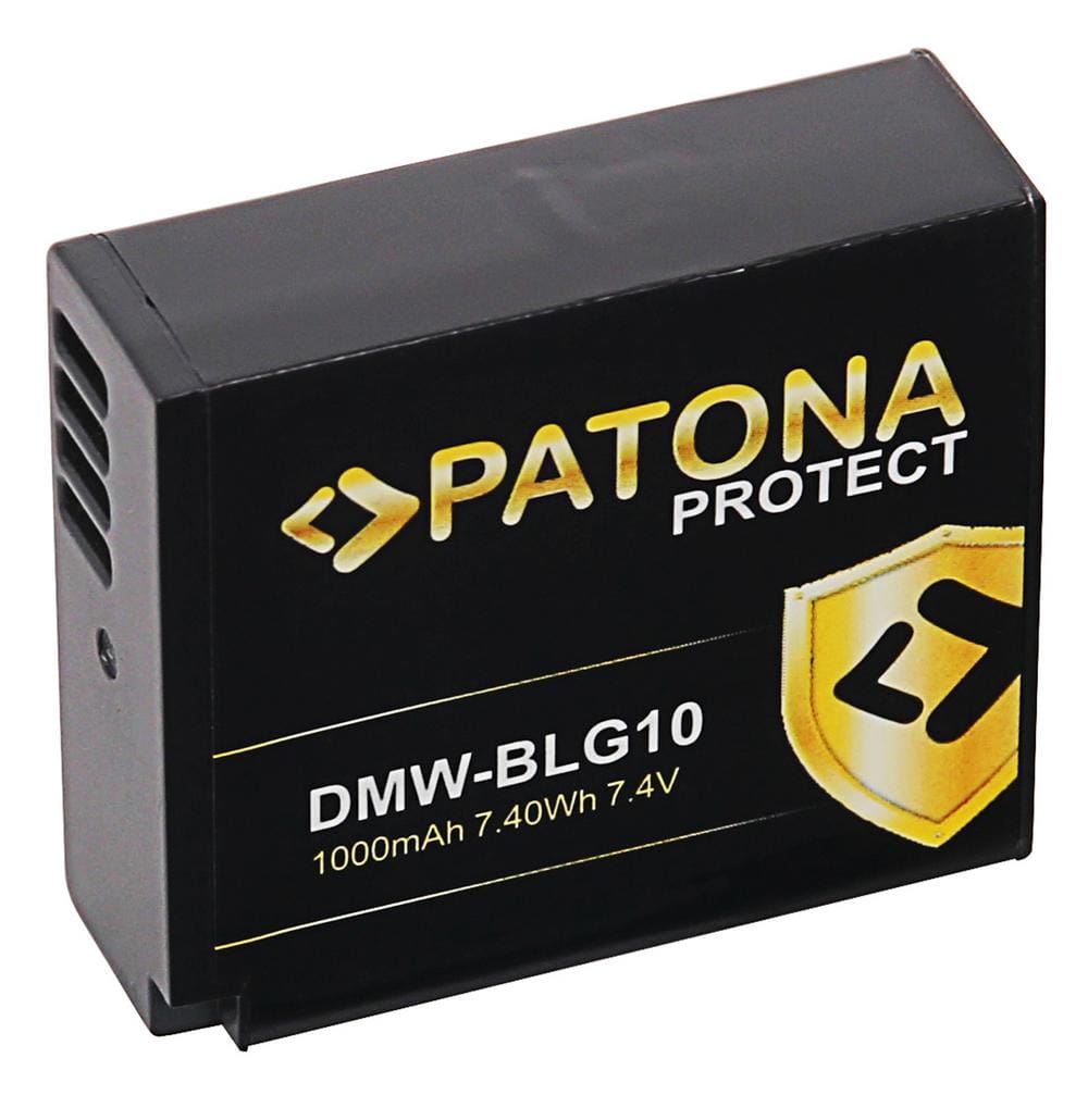 PATONA PROTECT batería para Panasonic DMW-BLG10 DMW-BLE9 DMC-GF3 DMC-LX85 DMC-LX100 PATONA PROTECT batería para Panasonic DMW-BLG10 DMW-BLE9 DMC-GF3 DMC-LX85 DMC-LX100