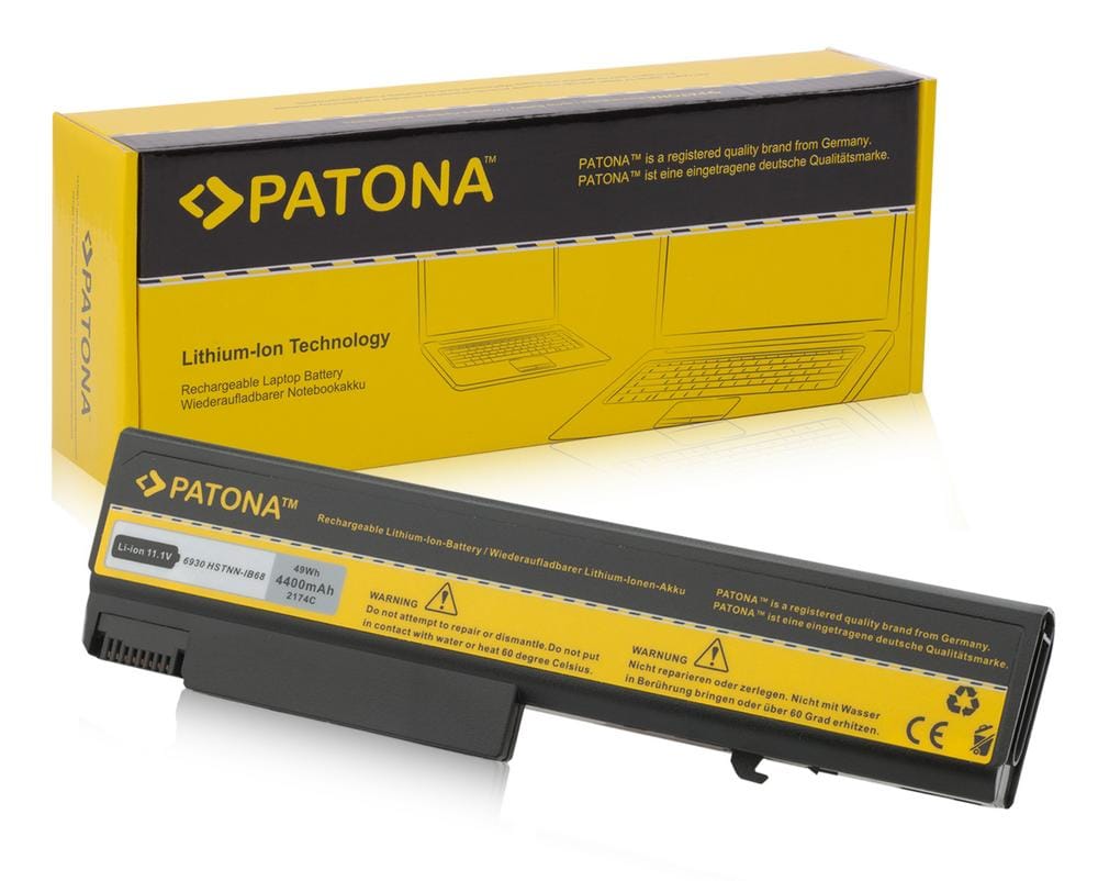 Bateria PATONA para HP Compaq 458640-542 463310-132 463310-141 6530b Bateria PATONA para HP Compaq 458640-542 463310-132 463310-141 6530b