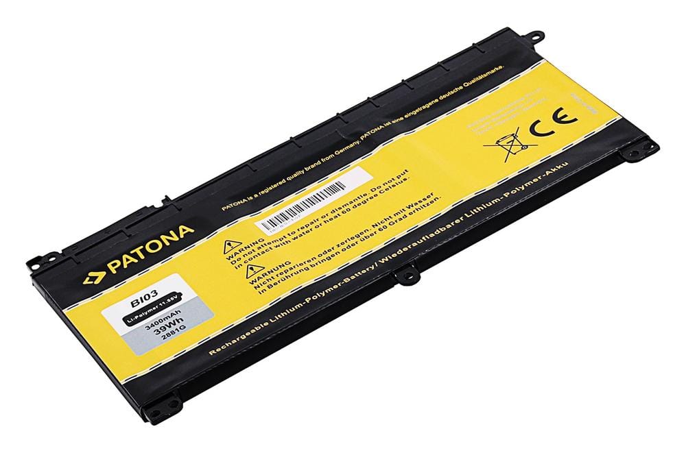 PATONA Battery for HP Pavilion X360 Series BI03XL B103XL HSTNN-UB6W HSTNNUB6W TPN-W118 PATONA Battery for HP Pavilion X360 Series BI03XL B103XL HSTNN-UB6W HSTNNUB6W TPN-W118