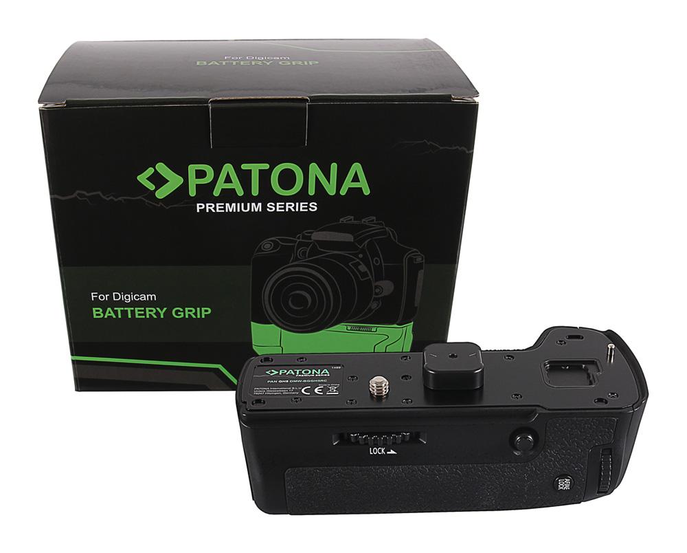 PATONA Premium Uchwyt na baterię do Panasonic GH5 DMW-BGGH5RC z baterią DMW-BLF19 i pilotem
