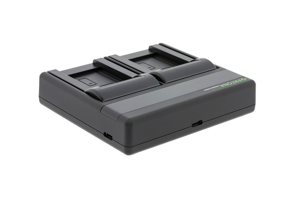 Chargeur PATONA Premium Dual PD Performance pour Casio NP‑70 avec entrée/sortie USB‑C