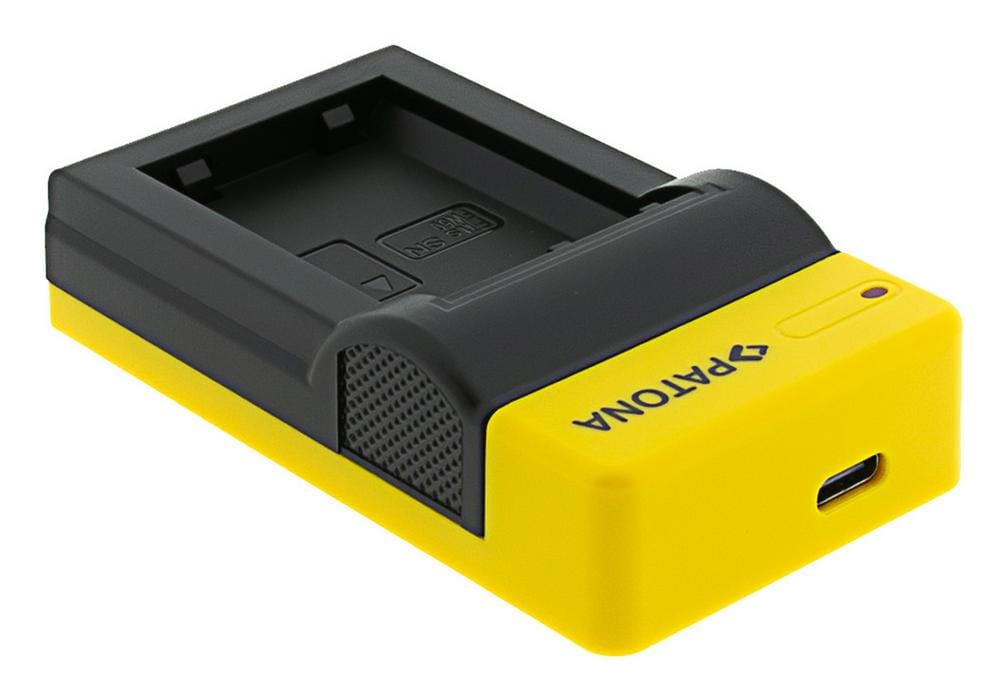 PATONA Slim USB Charger with USB‑C Input for Sony NP‑FW50 Batteries NEX 3 NEX 3C NEX 5 NEX 5A RX1R III DSC‑RX