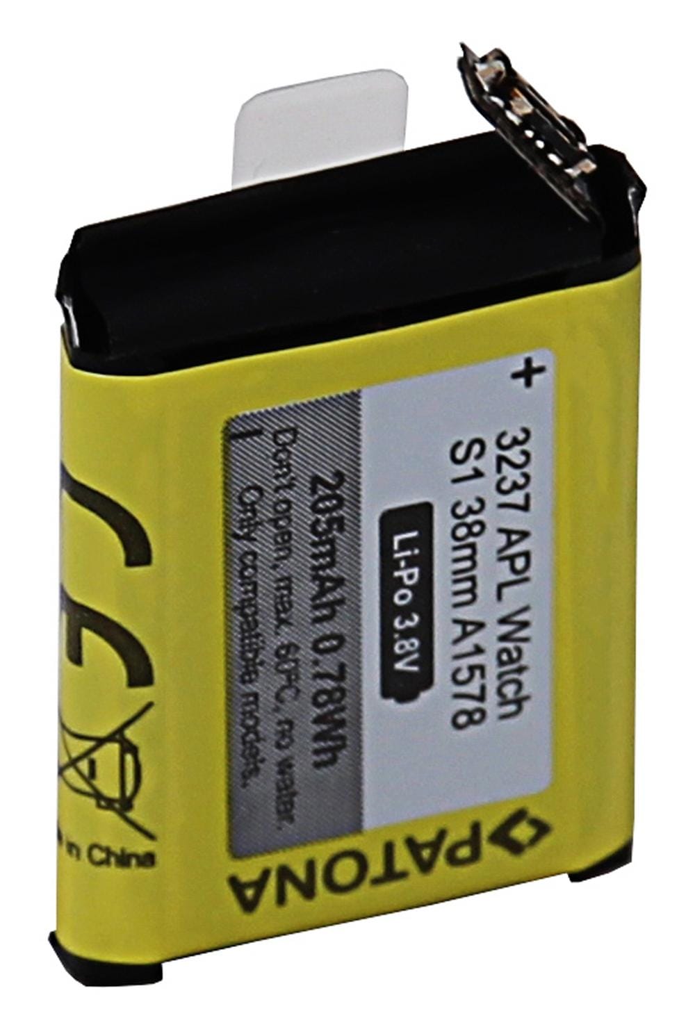 PATONA Batterie pour Apple Watch Série 1 38mm A1578
