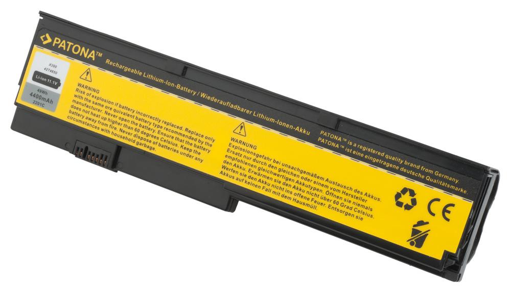 PATONA bateria para IBM X200 X200S 42T4534 42T4535 42T536 42T4538 42T4540 42T4542 PATONA bateria para IBM X200 X200S 42T4534 42T4535 42T536 42T4538 42T4540 42T4542