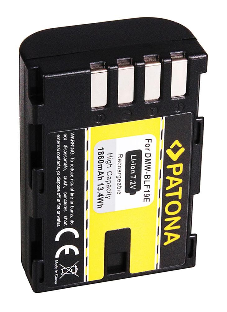 PATONA Batteria per Panasonic Lumix DMC-GH3 DMC-GH3A DMW-BLF19 BLF19E