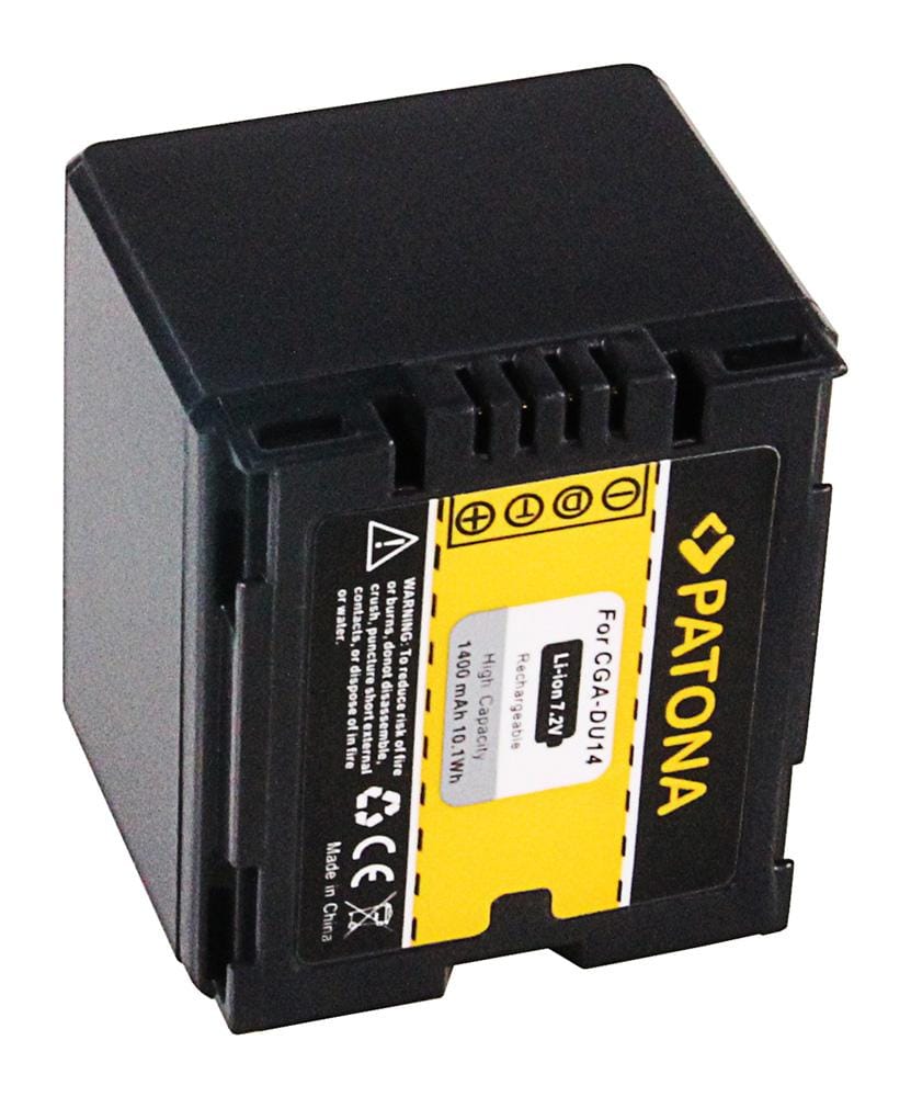 PATONA batteria per Panasonic NV-GS250 NV-GS150 NV-GS140 NV-GS75 CGA-DU14 PATONA batteria per Panasonic NV-GS250 NV-GS150 NV-GS140 NV-GS75 CGA-DU14