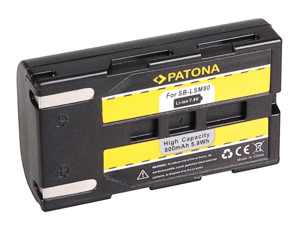 PATONA batteria per Samsung SB-LSM80 163i 350i 467i D351i D352i D453i D963i d965Wi