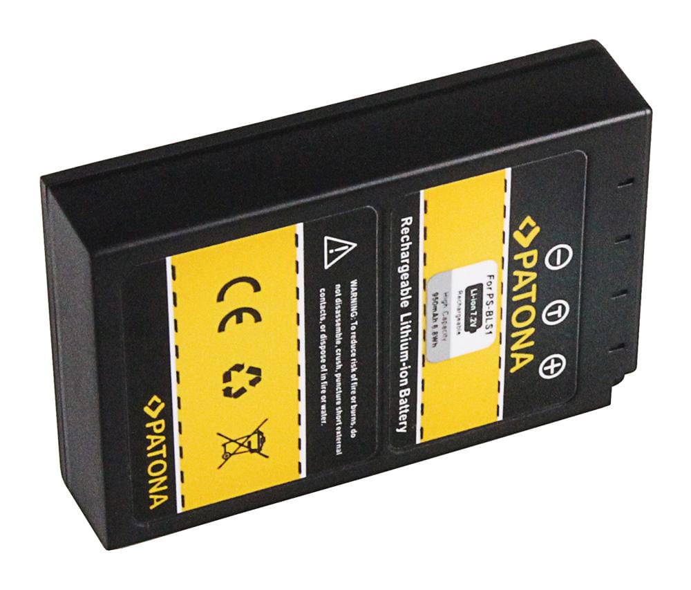 PATONA batteria per Olympus BLS1 E400 E410 E420 E450 E-PL1 E-P2 E-P1