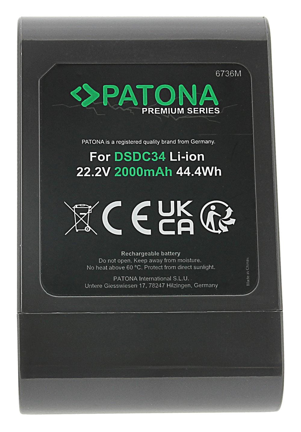 PATONA Premium Battery 2000mAh for Dyson DC44 DC31 DC34 DC35 17083-0211 17083-03 17083-04 17083-1012 PATONA Premium Battery 2000mAh for Dyson DC44 DC31 DC34 DC35 17083-0211 17083-03 17083-04 17083-1012