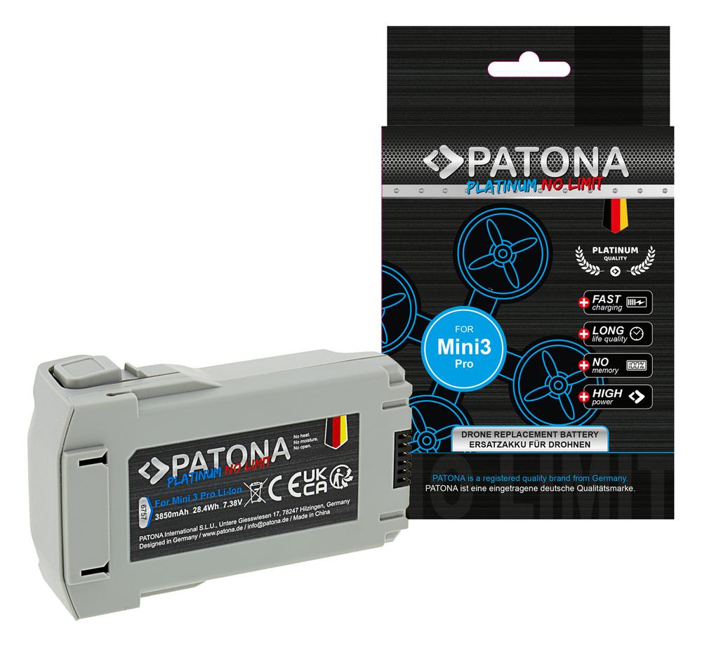 PATONA Platinum Batterie pour DJI Mini 3 et DJI Mini 3 Pro CP.MA.00000498.01 PATONA Platinum Batterie pour DJI Mini 3 et DJI Mini 3 Pro CP.MA.00000498.01