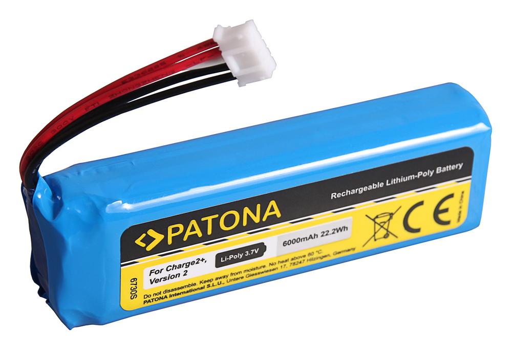 Batterie PATONA pour JBL Charge 2 Plus, Charge 2+, Charge 3 (2015) GSP1029102R P763098 CS-JML310SL