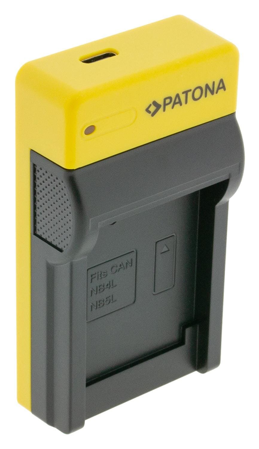 Caricatore USB Slim PATONA con ingresso USB‑C per Canon NB‑4L Digital Ixus i zoom i7 800 IS