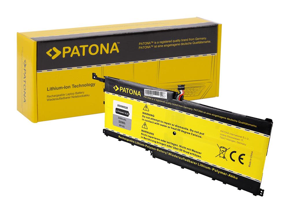 PATONA bateria para Lenovo ThinkPad X1 Carbon Yoga Série 00HW028 SB10F46466