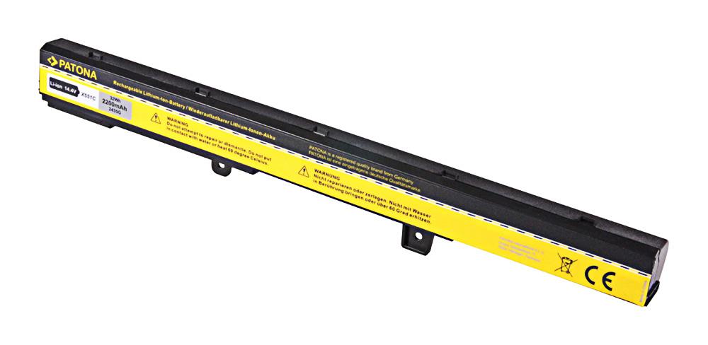 PATONA Bateria para Asus X551C X451C A41 D550 0B110-00250100M X45LI9C YU12008-13007D PATONA Bateria para Asus X551C X451C A41 D550 0B110-00250100M X45LI9C YU12008-13007D