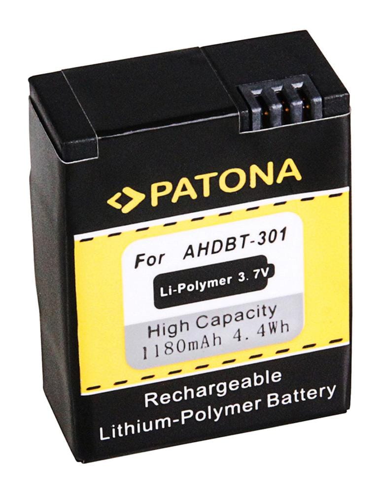 BATTERIA PATONA per GoPro HD Hero 3 AHDBT-201 AHDBT-301 AHDBT201 AHDBT301 BATTERIA PATONA per GoPro HD Hero 3 AHDBT-201 AHDBT-301 AHDBT201 AHDBT301