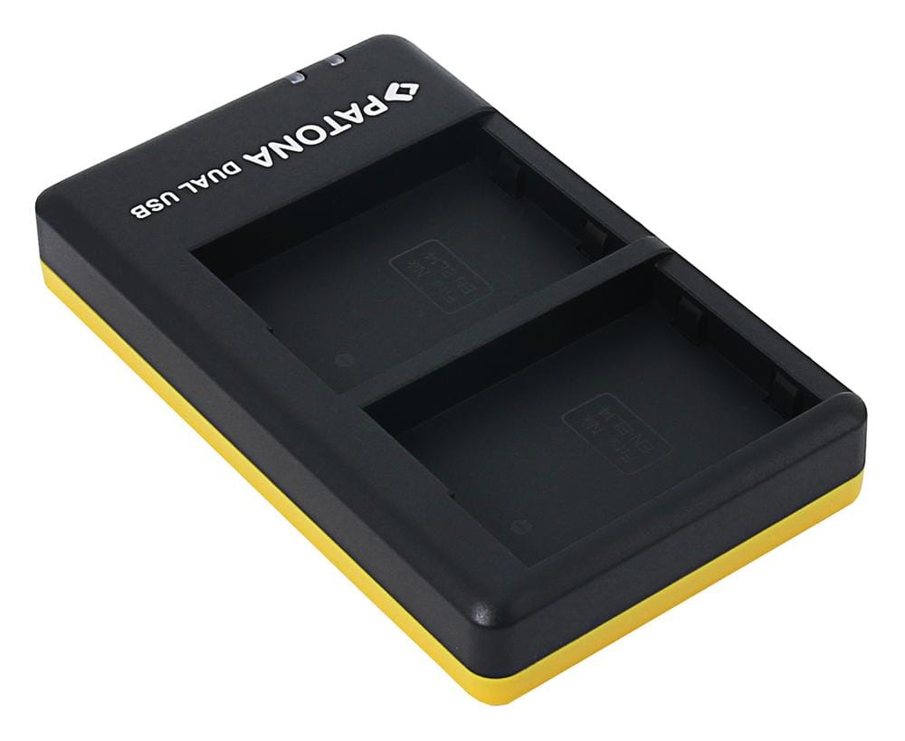 Cargador Rápido Dual PATONA para Nikon EN-EL14 ENEL14 con Cable USB-C Cargador Rápido Dual PATONA para Nikon EN-EL14 ENEL14 con Cable USB-C