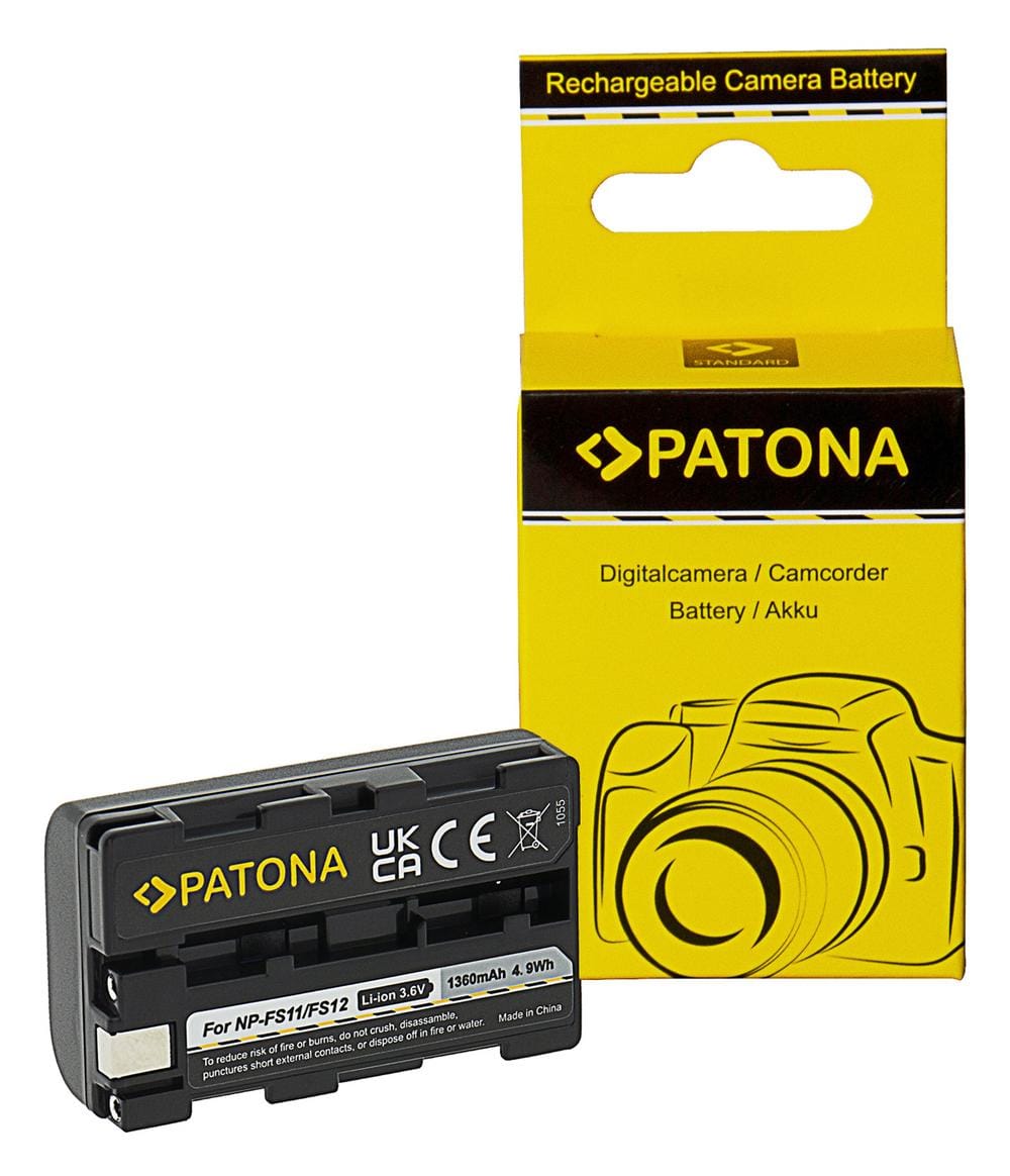 PATONA Batteria per Sony NP-FS11 FS10 DCR-TRV1VE DCR-PC1 PC2 PC3 PATONA Batteria per Sony NP-FS11 FS10 DCR-TRV1VE DCR-PC1 PC2 PC3
