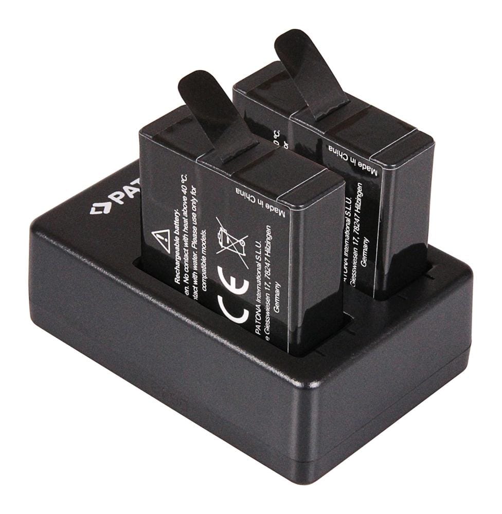 PATONA Dual Fast Charger for GoPro Hero 5-8 PATONA Dual Fast Charger for GoPro Hero 5-8